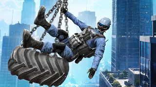 GTA 5 Special Forces Soldier Ragdoll Fails and Jumps!