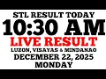 Lagu STL Result Today 10:30 AM Draw December 22, 2025 Monday STL Luzon, Visayas, Mindanao LIVE Result
