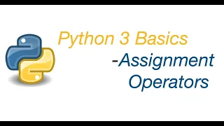 Python 3 Basics Assignment Operator