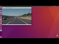 Lane detection in an using ROS Python and OpenCV
