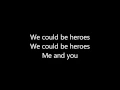 Alesso ~ Heroes (we could be) ft. Tove Lo Lyrics