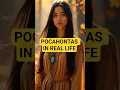 Pocahontas Characters in Real Life
