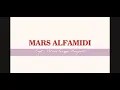 MARS ALFAMIDI ❤