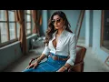 Download Lagu [4k] Beautiful Secretary in Pencil Skirt | #ai lookbook