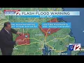 WPRI 12 Weather Forecast for 25 Rain some heavy this morning flooding possible