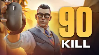 VALORANT YENİ EKİPMANLARLA 90 KILL ALDIM!!