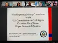 Washington State Advisory Committee Public Briefing on Labor Laws Role of Arbitration - Panel 2