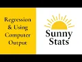 Unit 5 B 3 Regression Computer Output