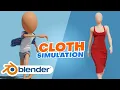 Blender Tutorial - Cloth Simulation Advance Simulation Blender 2 9