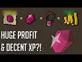 Crafting Red Topaz For Huge OSRS
