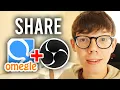 How To Share Screen On Omegle With OBS Use OBS Virtual Camera On Omegle