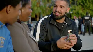 Drake does charity Meme Template