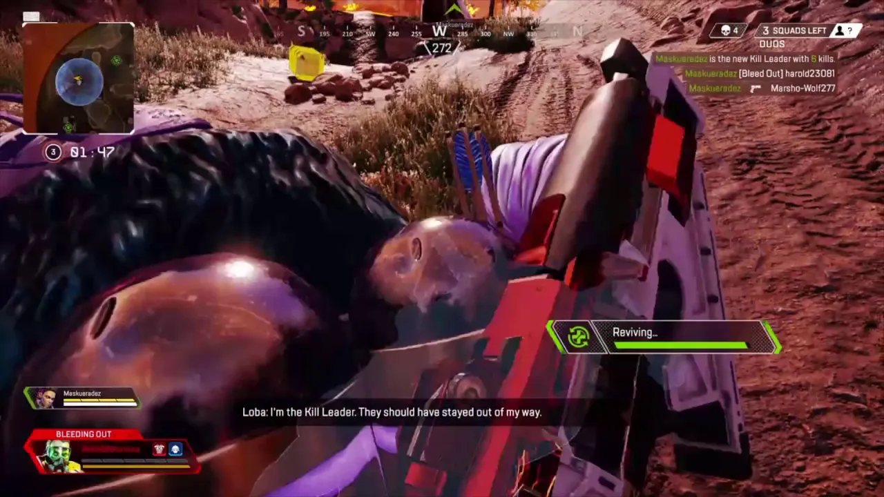 Apex Legends - Loba's Backpack is comfortable