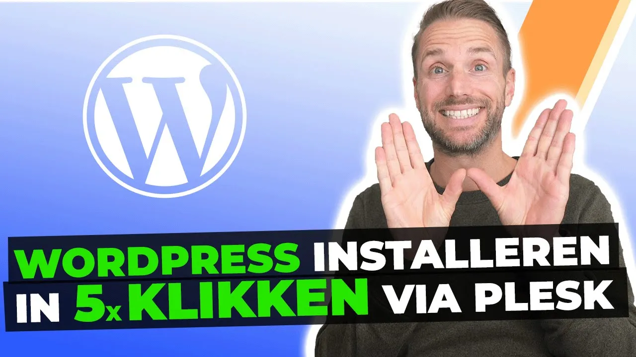 WordPress installeren in 5 klikken via Plesk