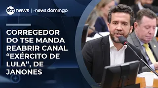 Corregedor do TSE manda reabrir canal de Janones no WhatsApp | #NewsDomingo