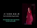 Hebe Tien - Lu Guo Ren Jian "Walking By The World" (Lyrics/Pinyin/English Translation)