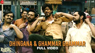 dhingana u0026 ghammar ghammar full video raees shah rukh khan jam8 mika singh