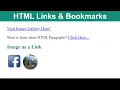 How to Create HTML Links and Bookmarks How to Use Image as a Link in HTML HTML Link