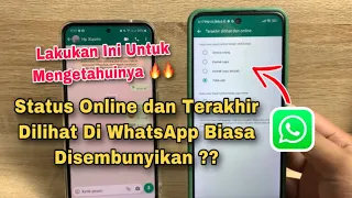 cara melihat online whatsapp yang disembunyikan
