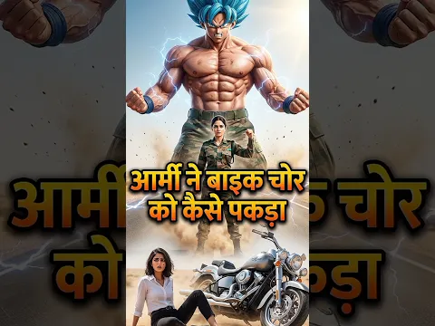 Army Girl Ka Attack 💥 | Bike Chor Ka Game Over 🇮🇳