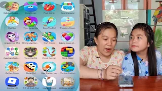 🦦 Capybara Rush Level 32➡️39, My Talking Tom, Emoji Puzzle 🎮 Muội Vlog 1300 - CCR57