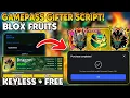 FIXED GamePass Gifter Script Blox Fruits Script NO KEY UNDETECTED OVERPOWERED