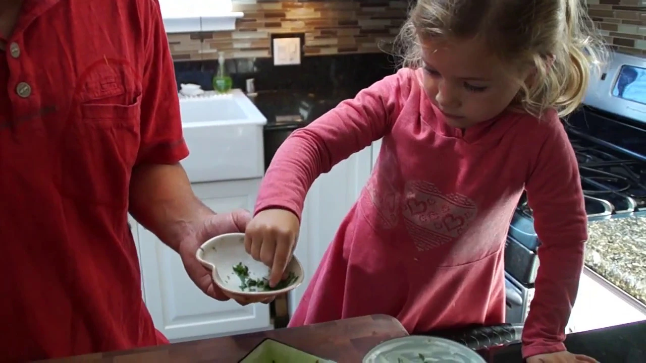 The Best SWEET POTATO Wedges/Easy Recipe with my Kid