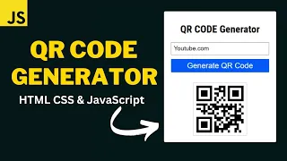 QR Code Generator in HTML CSS JavaScript QR Code Generator in JavaScript