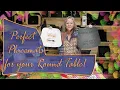 Perfect Placemats for your Round Table