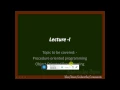 Procedure oriented Programming Vs Object Oriented Programming
