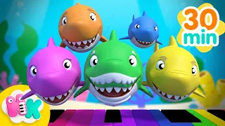 Baby Shark Doo Doo & Animal Songs for Kids 🦈 Nursery Rhymes Compilation for Toddlers | HeyKids