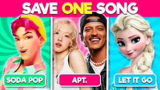 Save ONE Song Music Quiz KPOP Vs POP Vs Disney 