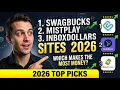 Swagbucks vs Mistplay vs InboxDollars 2026 Ranked