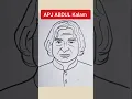 APJ Abdul Kalam Drawing #Drawing