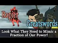 Dual Wield Greatswords vs Rapier Dark Souls 2