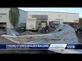 Roofs ripped off buildings as storm hits Morgantown West Virginia