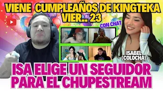 KINGTEKA Y ISABEL ELIGEN A UN SGUIDOR PARA CHUPSTREAM VIERNES 23 - dota2 benjaz mathew