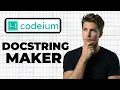 How To Create A Docstring With Codeium 2026 Guide