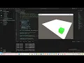 Performance of the Roller Ball agent after training using a simple Q-Learning algorithm in Unity