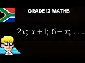 2a Solve X Arithmetic Sequence Gr 12 Try