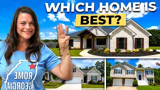 3 Homes 3 Price Points Buying a Home in Rome GA Rome GA Real Estate