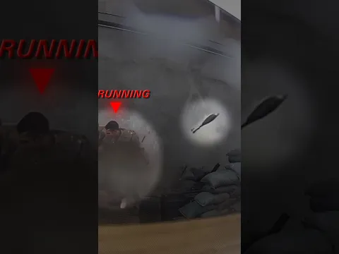 Soldiers Almost Get Hit By Their Own Mortar Round