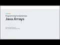 5 Java Arrays - Programming Fundamentals Farsi