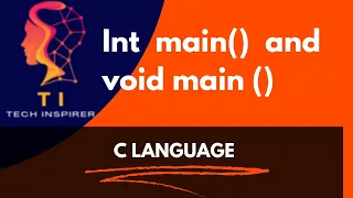 INT MAIN VOID MAIN difference C language main functions