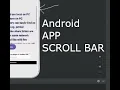 Add scrolling Android App journey