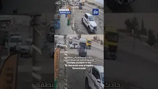 تدهور شاحنة في العقبة رؤيا الإخباري 