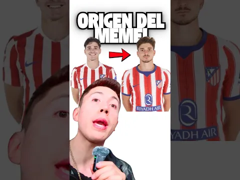 CÓMO se CREÓ el MEME de “JULIÁN ÁLVAREZ “?😱🤯🌚💀#short #sabiasque #meme #origen #casos