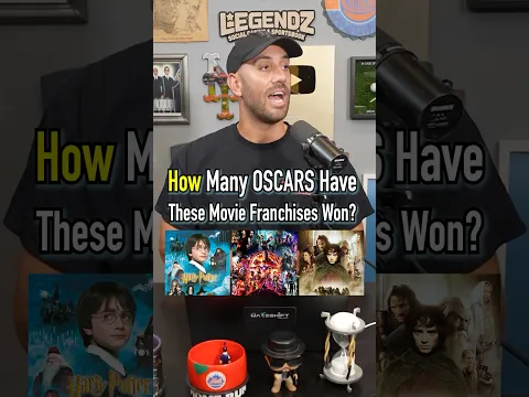 How Many Oscars Have These Movie Franchises Won? #shorts #movies #oscars #awards #actor