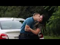 They met at CarMax and incorporated their Subaru into their engagement session - Angela and Brandon