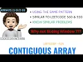 Contiguous Array Using same Pattern Approach Similar Problems Leetcode 525